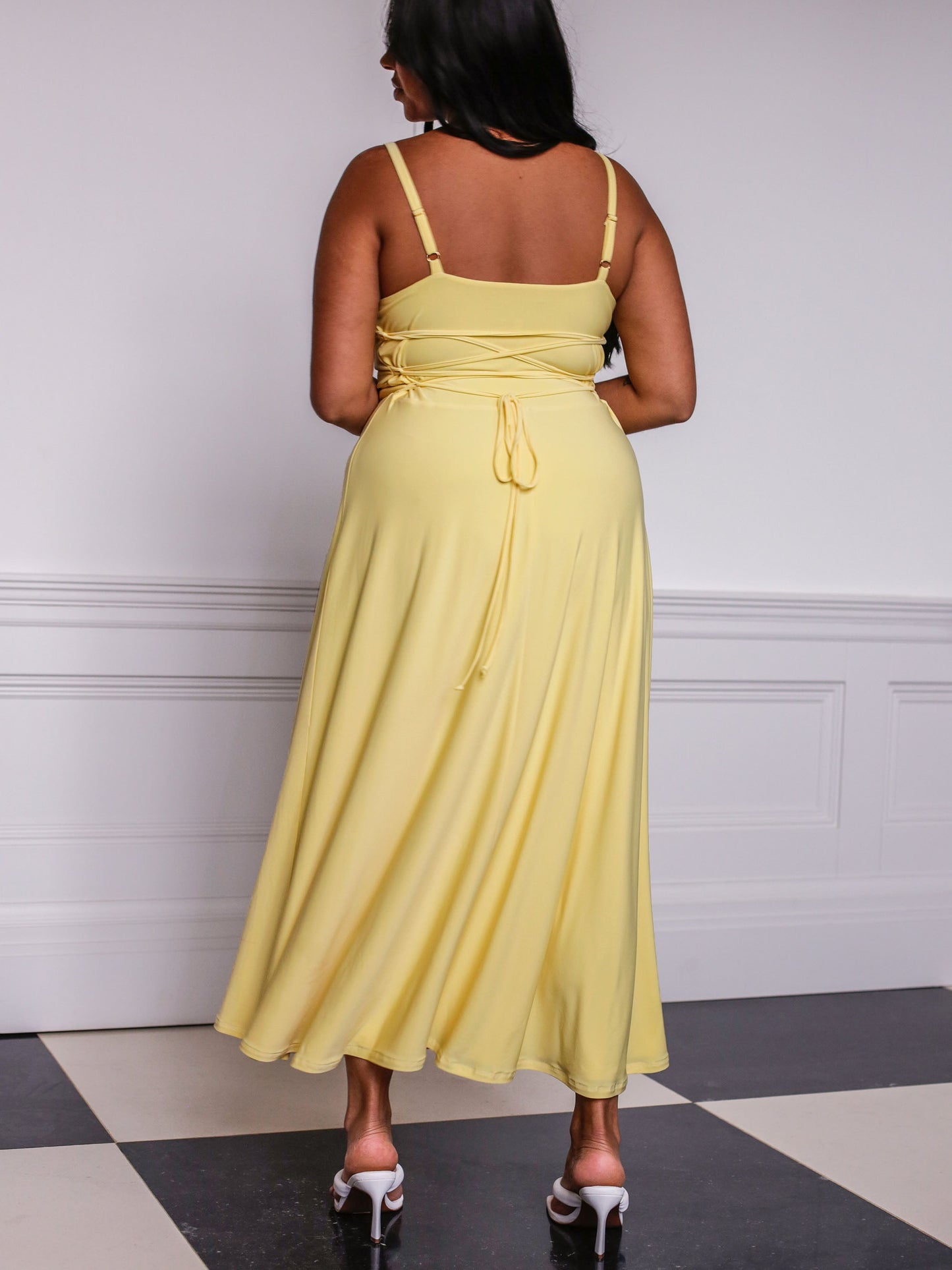 Lulah Drape Maxi Dress