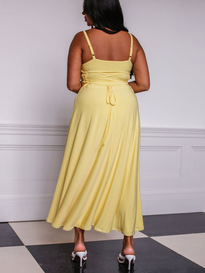 Lulah Drape Maxi Dress